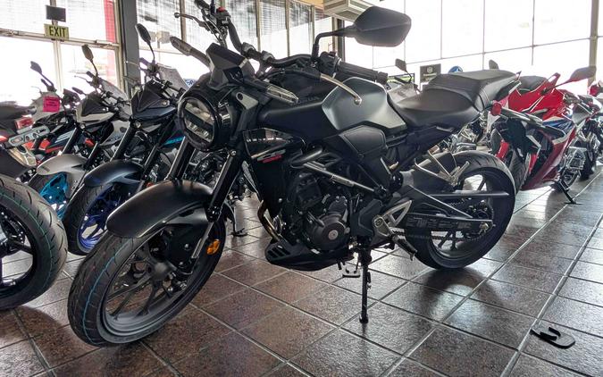 2026 Honda CB300R Matte Black Metallic - 600468