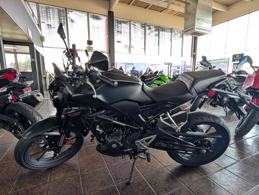 2026 Honda CB300R Matte Black Metallic - 600468