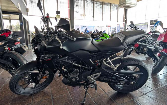 2026 Honda CB300R Matte Black Metallic - 600468