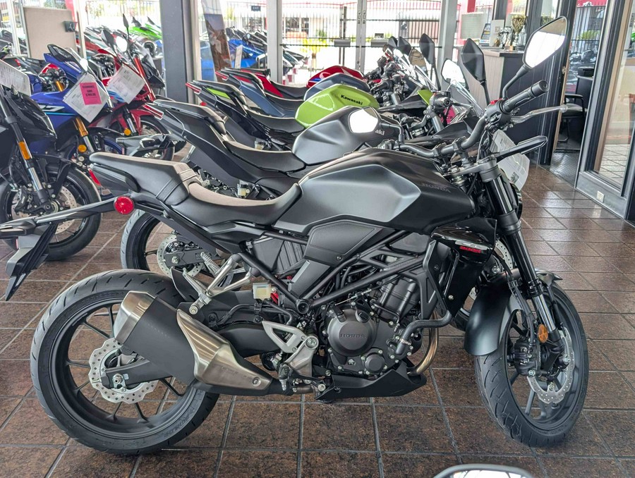 2026 Honda CB300R Matte Black Metallic - 600468