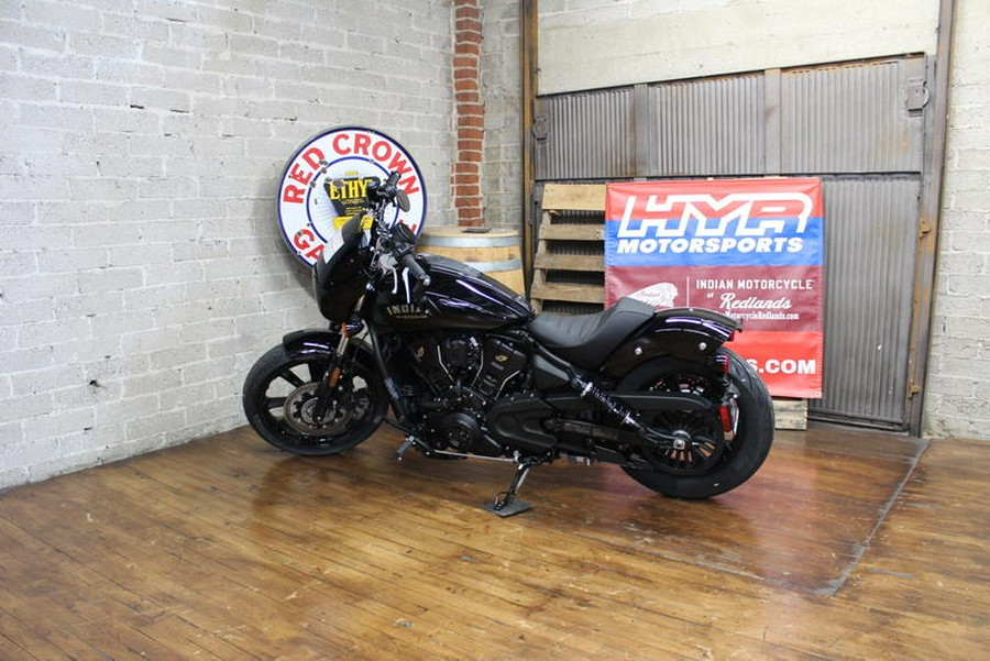 2025 Indian Motorcycle® Sport Scout® Limited +Tech Black Metallic