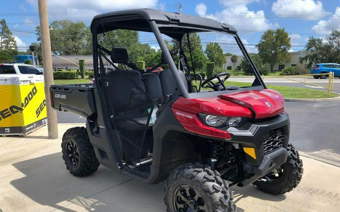 2024 Can-Am Defender DPS HD10 Fiery Red