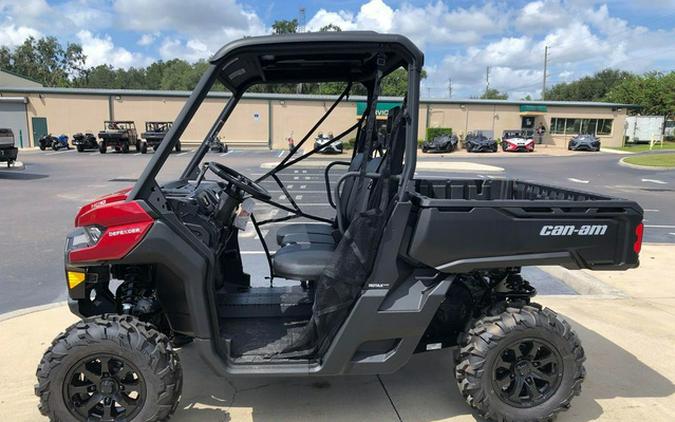 2024 Can-Am Defender DPS HD10 Fiery Red