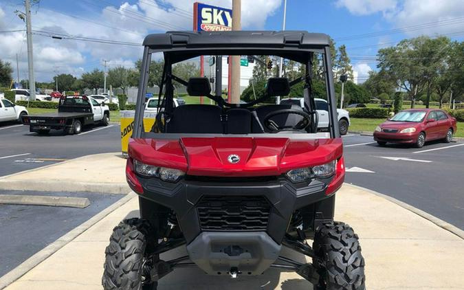 2024 Can-Am Defender DPS HD10 Fiery Red