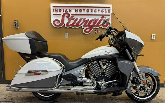 2016 Victory Motorcycles Cross Country Tour Two-Tone White Pearl And Gray