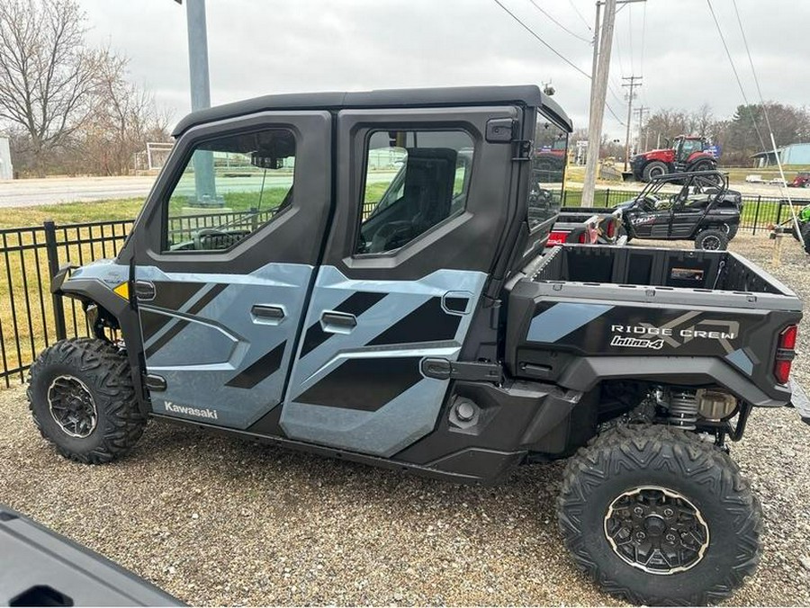 2025 Kawasaki METALLIC BLUISH GRAY RIDGE XR CREW LIMITED HVAC