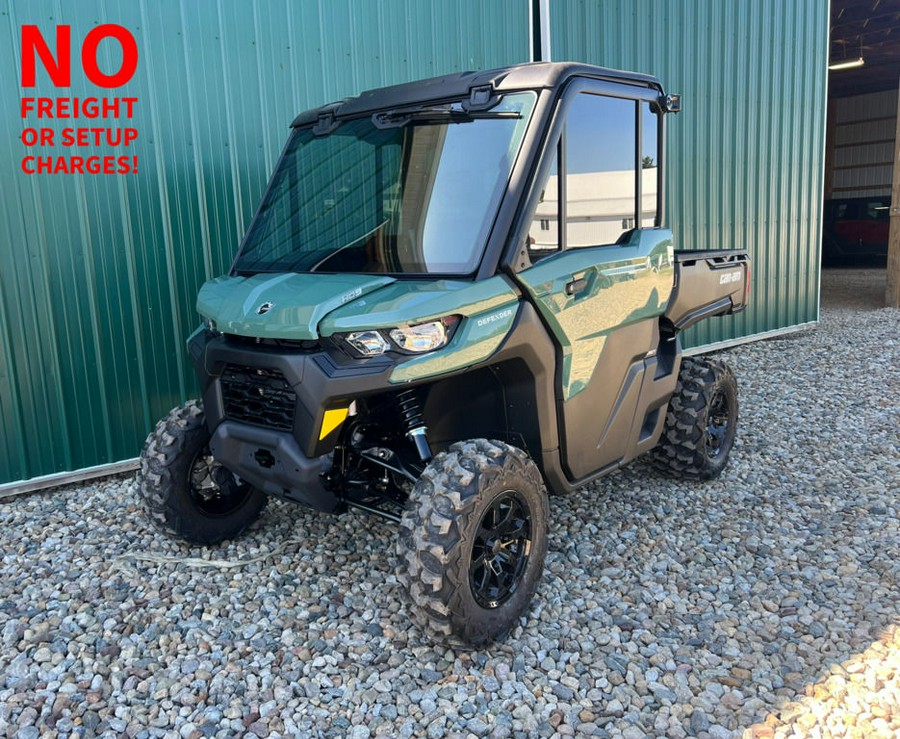 2025 Can-Am® Defender DPS CAB HD9 Compass Green