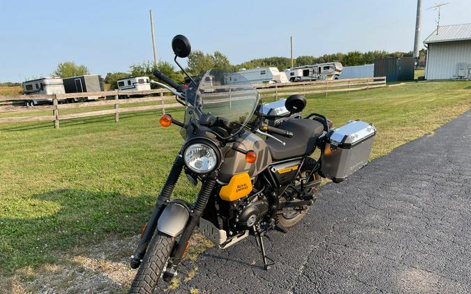 2023 Royal Enfield SCRAM 411 - GRAPHITE YELLOW