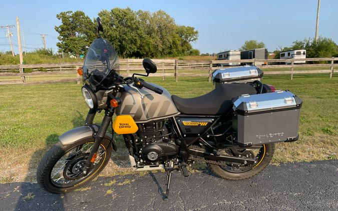 2023 Royal Enfield SCRAM 411 - GRAPHITE YELLOW