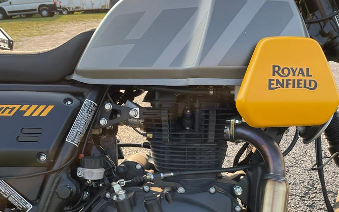 2023 Royal Enfield SCRAM 411 - GRAPHITE YELLOW