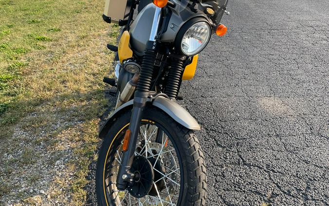 2023 Royal Enfield SCRAM 411 - GRAPHITE YELLOW