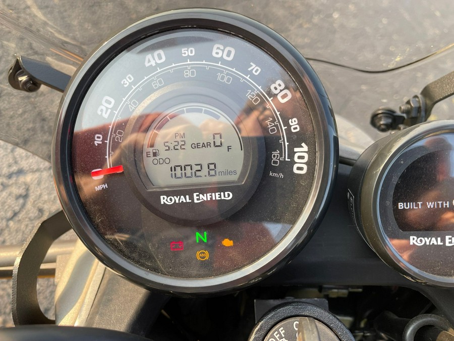 2023 Royal Enfield SCRAM 411 - GRAPHITE YELLOW