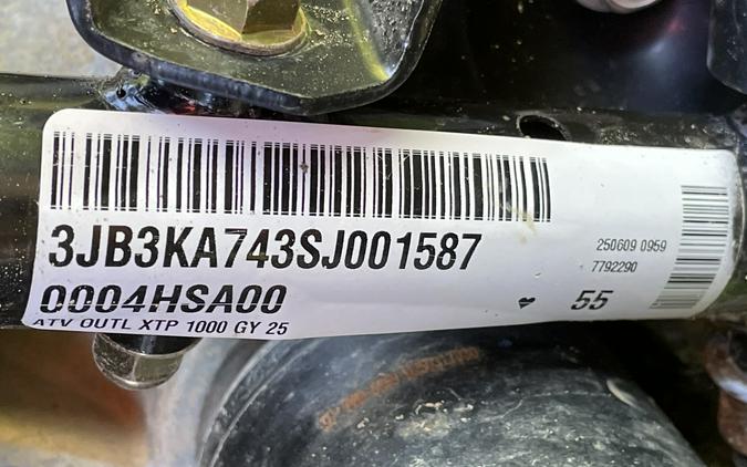 2025 Can-Am Outlander XT-P 1000R