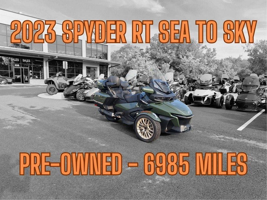 2023 Can-Am® Spyder RT Sea-To-Sky