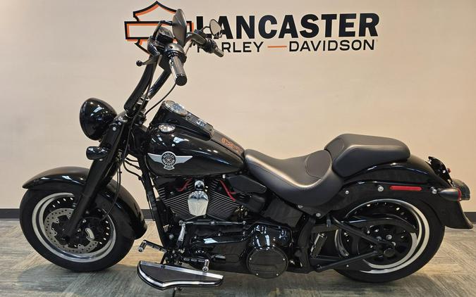 2016 Harley-Davidson® Fat Boy® Vivid Black FLSTFBS