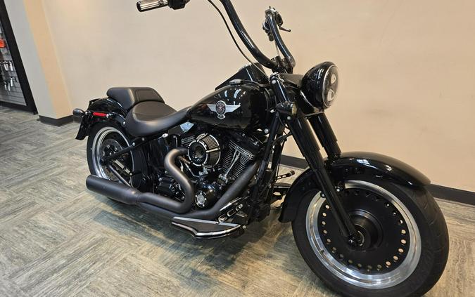 2016 Harley-Davidson® Fat Boy® Vivid Black FLSTFBS