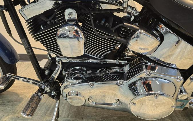 2004 Harley-Davidson® Softail Deuce Luxury Teal and Brilliant Silver FXSTDI