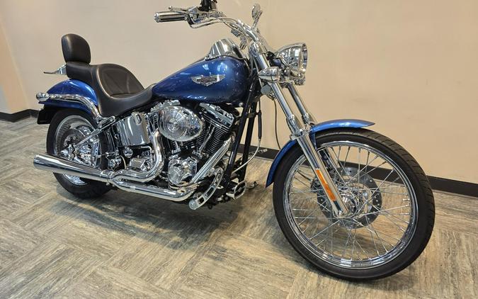 2004 Harley-Davidson® Softail Deuce Luxury Teal and Brilliant Silver FXSTDI