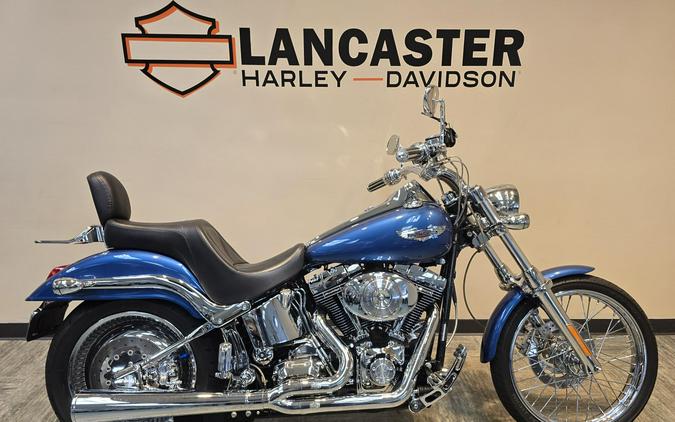 2004 Harley-Davidson® Softail Deuce Luxury Teal and Brilliant Silver FXSTDI