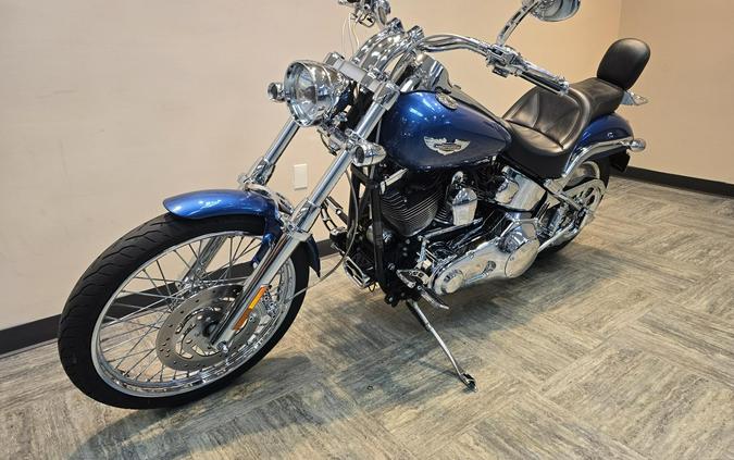 2004 Harley-Davidson® Softail Deuce Luxury Teal and Brilliant Silver FXSTDI