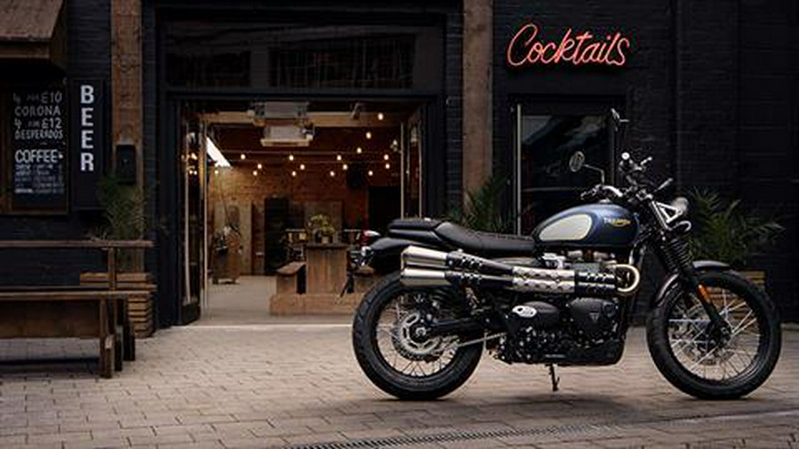 2022 Triumph Street Scrambler Gold Line