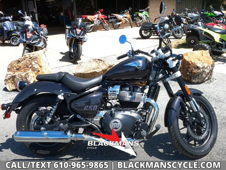 2024 Royal Enfield Super Meteor 650 Astral Black