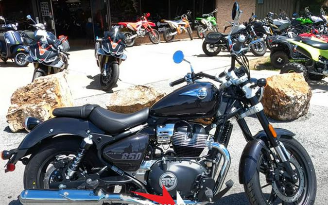 2024 Royal Enfield Super Meteor 650 Astral Black