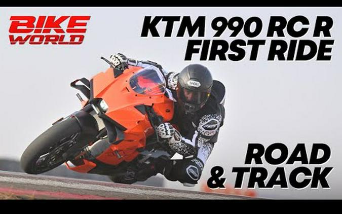 2026 KTM 990 RC R | FIRST RIDE ON ROAD AND TRACK
