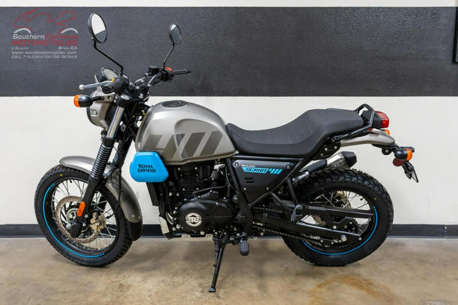 2023 Royal Enfield Scram 411 Graphite Blue