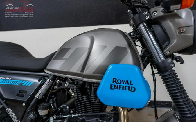 2023 Royal Enfield Scram 411 Graphite Blue