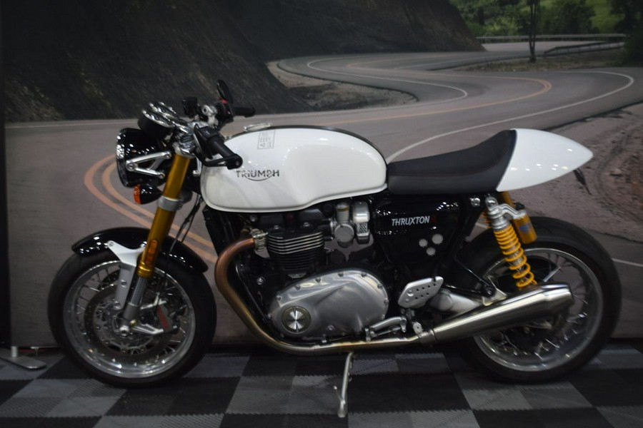 2018 Triumph Thruxton 1200 R Crystal White