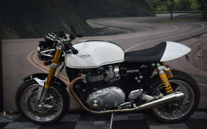 2018 Triumph Thruxton 1200 R Crystal White