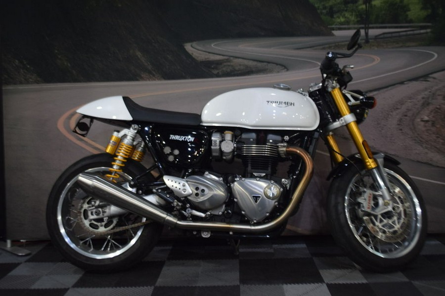 2018 Triumph Thruxton 1200 R Crystal White