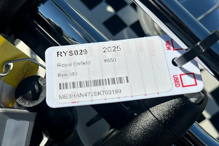 2025 Royal Enfield Bear 650