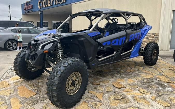 2024 Can-Am® Maverick X3 MAX X rs Turbo RR with Smart-Shox Dazzling Blue & Carbon Black