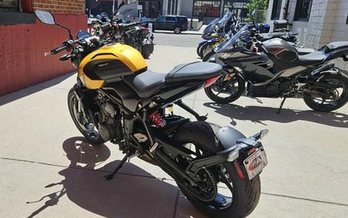 2026 Triumph Trident 660 Cosmic yellow 660 Cosmic Yellow Sapphire Black