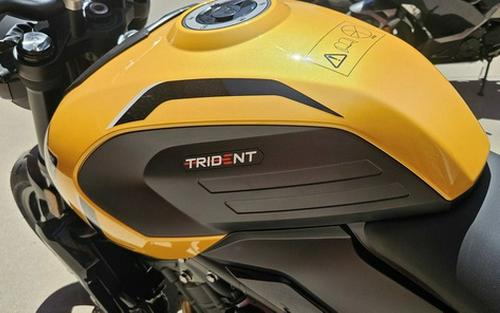 2026 Triumph Trident 660 Cosmic yellow 660 Cosmic Yellow Sapphire Black