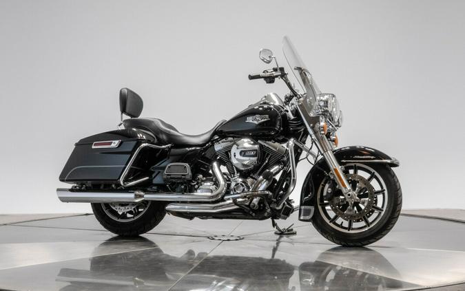 2015 Harley-Davidson FLHR Road King in Vivid Black with 13,701 miles