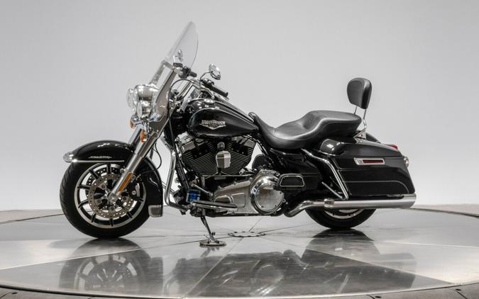 2015 Harley-Davidson FLHR Road King in Vivid Black with 13,701 miles