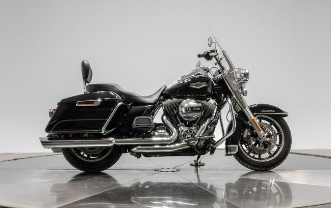 2015 Harley-Davidson FLHR Road King in Vivid Black with 13,701 miles