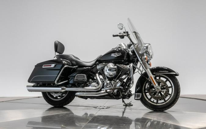 2015 Harley-Davidson FLHR Road King in Vivid Black with 13,701 miles