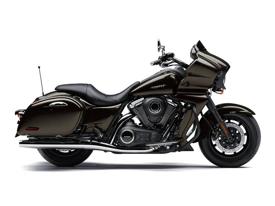 2026 Kawasaki Vulcan 1700 Vaquero ABS Metallic Brilliant Golden Black