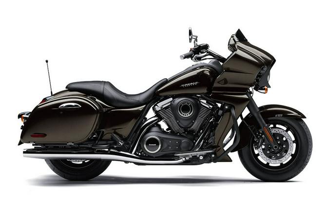 2026 Kawasaki Vulcan 1700 Vaquero ABS Metallic Brilliant Golden Black