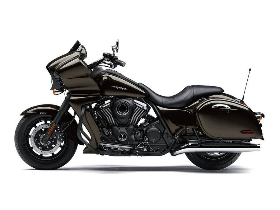 2026 Kawasaki Vulcan 1700 Vaquero ABS Metallic Brilliant Golden Black