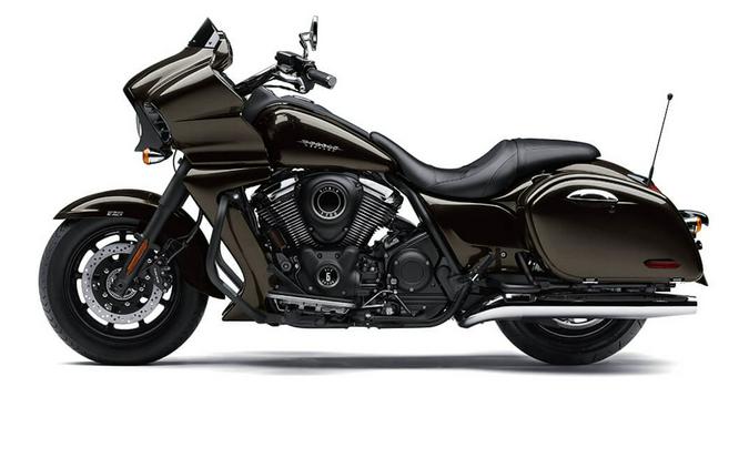 2026 Kawasaki Vulcan 1700 Vaquero ABS Metallic Brilliant Golden Black