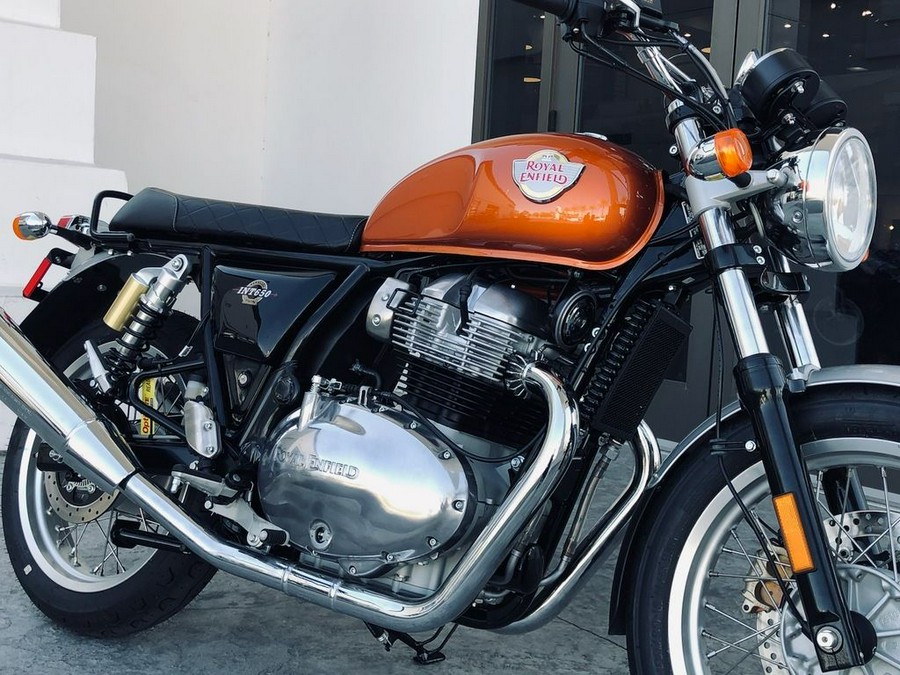 2023 Royal Enfield INT650 Orange Crush