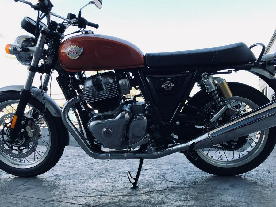 2023 Royal Enfield INT650 Orange Crush