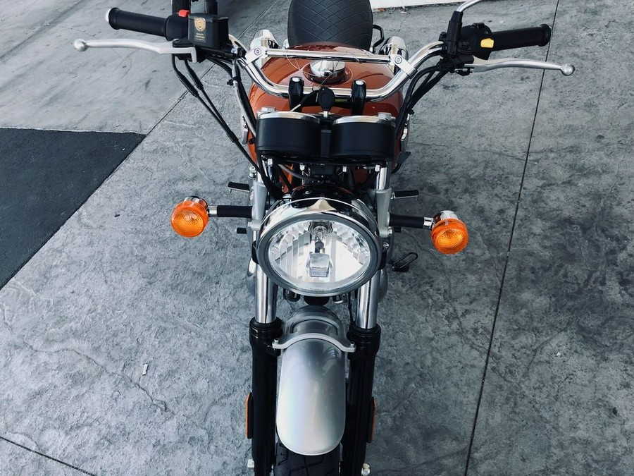 2023 Royal Enfield INT650 Orange Crush