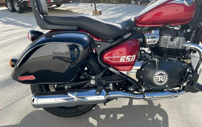 2024 Royal Enfield SUPER METEOR 650 - CELESTIAL RED