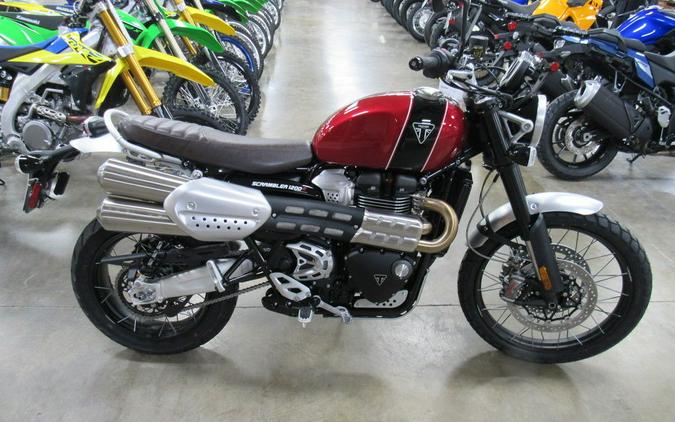 2023 Triumph Scrambler 1200 XC Carnival Red / Jet Black